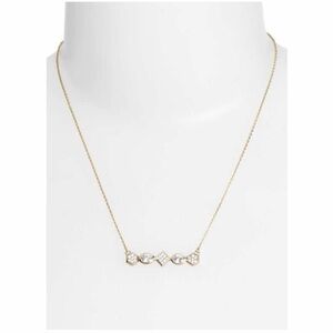 Melinda Maria Juliette Diamondette Necklace – Gold Tone